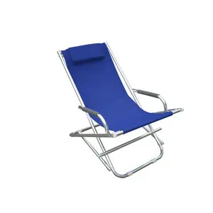 C SEDIA SDRAIO PLAYA IN ALLUMINIO BLU (2,0 PZ)