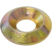 RONDELLA CONICA M10 ZINCATA GIALLA (100,0 PZ)