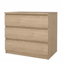 KIT CASSETTIERA NAIA 3 CASS 77X50X70CM ROVERE