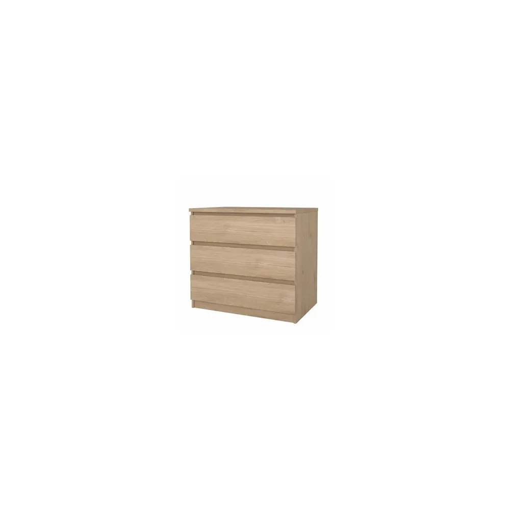 KIT CASSETTIERA NAIA 3 CASS 77X50X70CM ROVERE