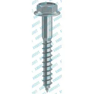 TIRAFONDO P/LEGNO TE FL 6 X200MM ZINCATO (100,0 PZ)