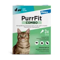 PURRFIT COMBO GATTO SPOT ON 3 PIPETTE