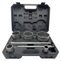 SEGHE A TAZZA PER MULTIMATERIALI set 9 pz