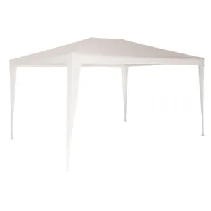 GAZEBO DA GIARDINO mt 3 x 4 - copertura colore bianco