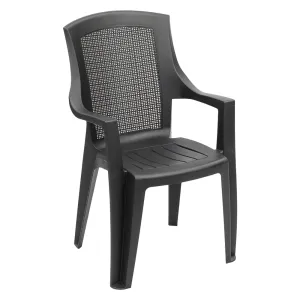 SEDIA IN POLIPROPILENE 'TRAMA' bianco