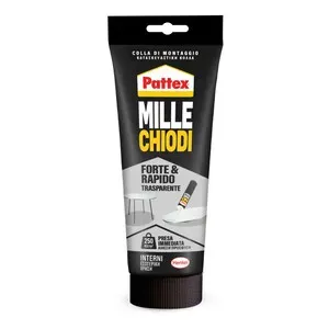 PATTEX MILLECHIODI FORTE E RAPIDO TRASP TUBO 52G (12,0 PZ)