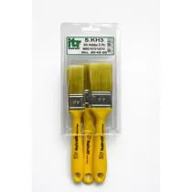 KIT PENNELLESSA MANICO PLAST GIALLO 30-40-50  3PZ (6,0 PZ)