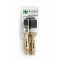KIT PENNELLESSA P/ACQUA MANICO LEGNO 30-40-50  3PZ (6,0 PZ)