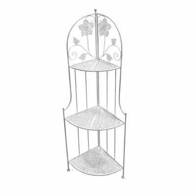 C ANGOLIERA 4 RIPIANI 49X33X156CM BIANCO ANT EPOQUE (2,0 PZ)