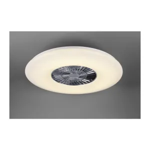 PLAFONIERA C/VENTILATORE LED 58W VISBY 75CM
