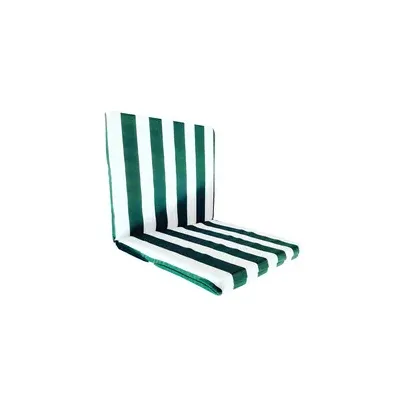 CUSCINO GARDEN SCHIEN BASSO  85X45CM RIGA VERDE (2,0 PZ)
