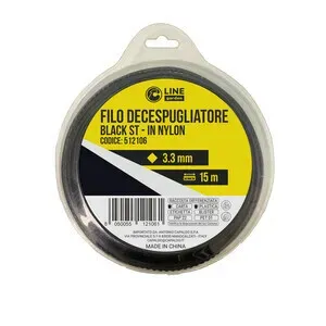 C FILO DECESPUGLIATORE QUADRO SEGHETTATO BLACK-ST MM.3,3X15M