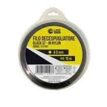 C FILO DECESPUGLIATORE QUADRO SEGHETTATOBLACK-ST MM.4,0X15M