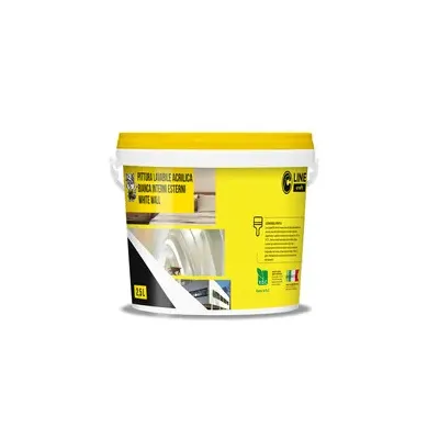 C IDROPITTURA LAV INTER/ESTER 2,5L PURE WHITE WALL