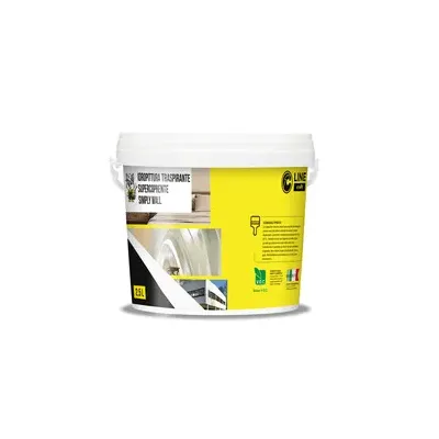 C IDROPITTURA TRASP SUPERCOPR INTERNI 2,5L SIMPLY WALL