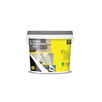 C IDROPITTURA MURALE TRASP INTERNI  2,5L EASY WALL