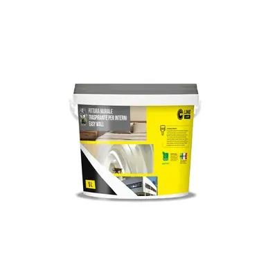 C IDROPITTURA MURALE TRASP INTERNI  5L EASY WALL