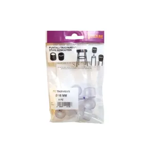 PUNTALI PVC TRASPARENTE Ø 25 MM 4PZ