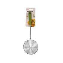 SCHIUMAROLA A RAGNO ACCIAIO INOX OLIVA (6,0 PZ)