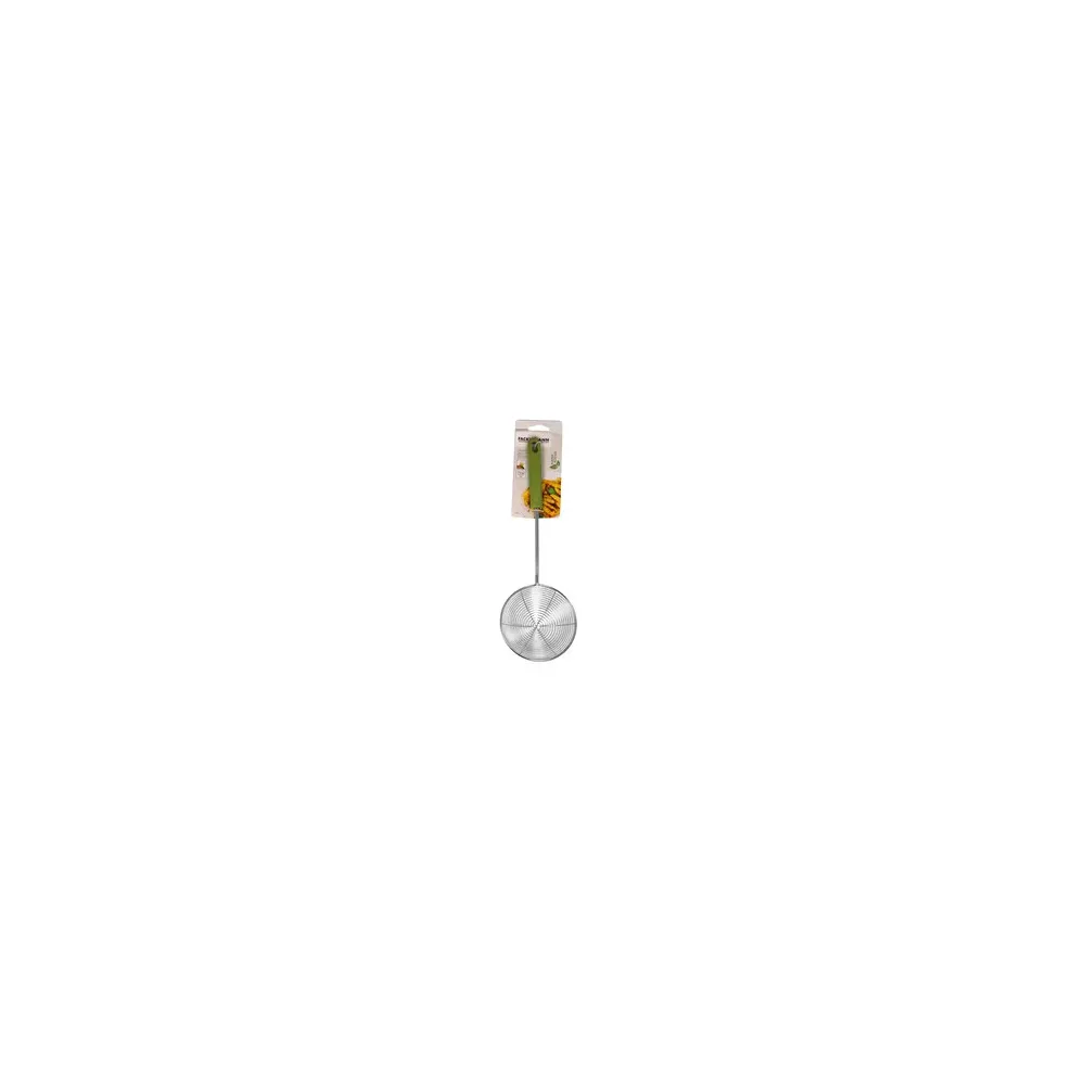 SCHIUMAROLA A RAGNO ACCIAIO INOX OLIVA (6,0 PZ)