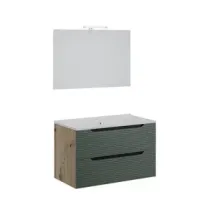 MOBILE BAGNO COMFORT 2C DOGATO  80 ROV/VERDE SAL