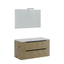 MOBILE BAGNO COMFORT 2C CANNET 100 ROVERE ORO