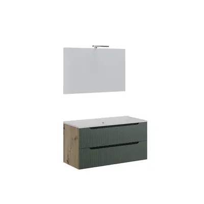 MOBILE BAGNO COMFORT 2C CANNET 100 ROV/VERDE SAL