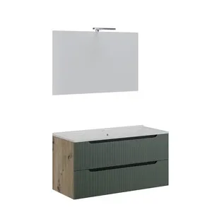 MOBILE BAGNO COMFORT 2C CANNET 100 ROV/VERDE SAL