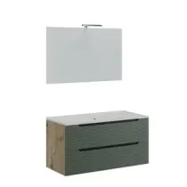 MOBILE BAGNO COMFORT 2C DOGATO 100 ROV/VERDE SAL