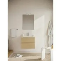 MOBILE BAGNO EASY 2C SOSPESO  60 ROVERE NATURALE