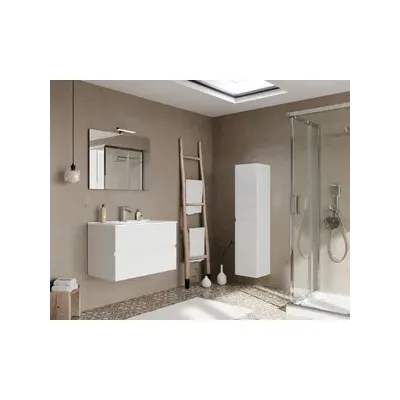 MOBILE BAGNO EASY 2C SOSPESO  80 BIANCO LUCIDO