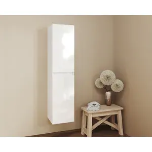 COLONNA BAGNO EASY 2A H.130 BIANCO LUCIDO