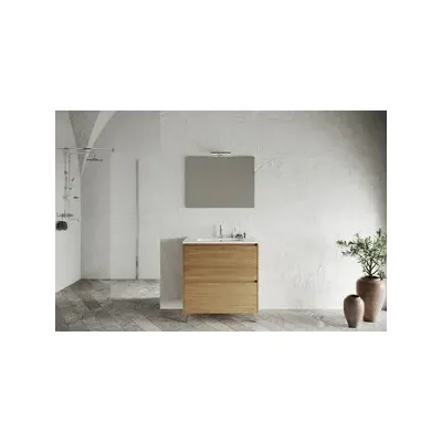 MOBILE BAGNO LISBONA 2C  80 ROVERE NATURALE