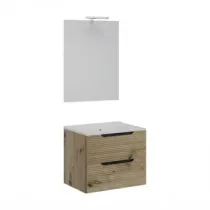 MOBILE BAGNO COMFORT 2C DOGATO  60 ROVERE ORO