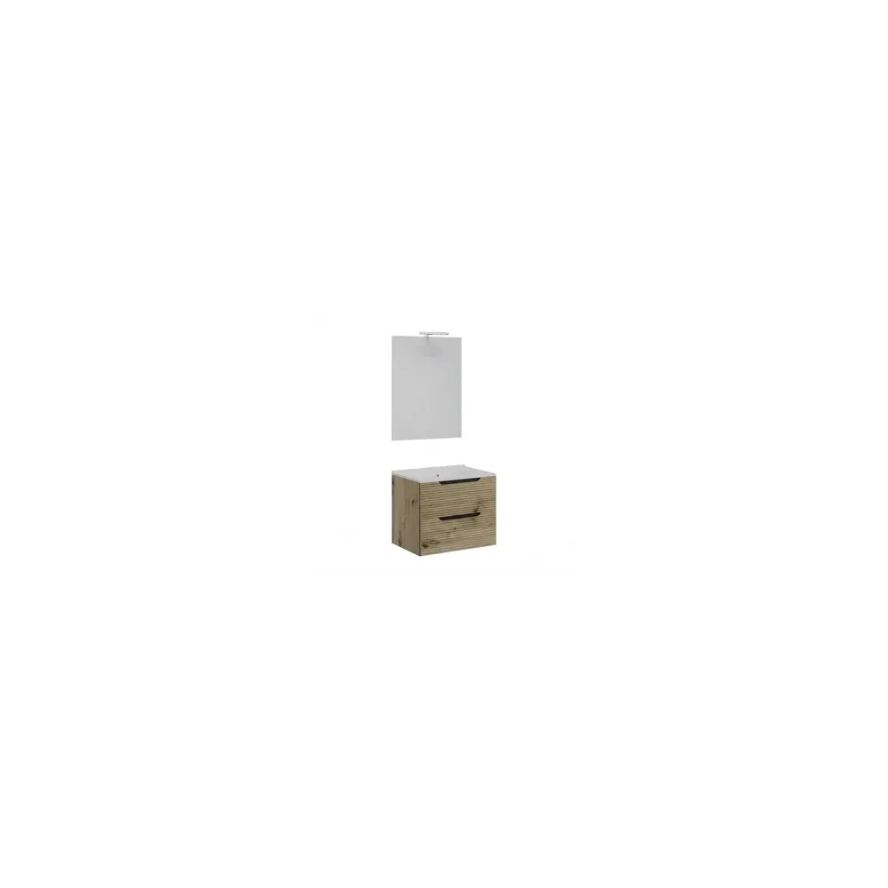 MOBILE BAGNO COMFORT 2C DOGATO  60 ROVERE ORO