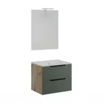 MOBILE BAGNO COMFORT 2C DOGATO  60 ROV/VERDE SAL