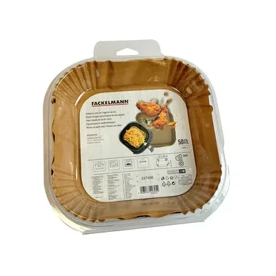 STAMPO CARTA AIRFRYER QUADRATA 16CM 50PZ (6,0 PZ)