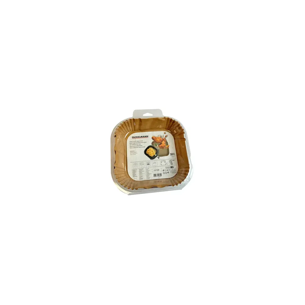 STAMPO CARTA AIRFRYER QUADRATA 16CM 50PZ (6,0 PZ)
