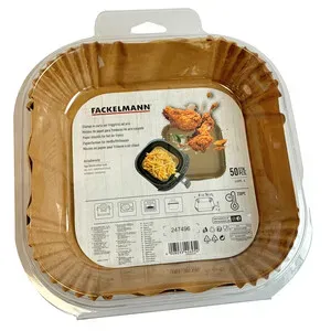 STAMPO CARTA AIRFRYER QUADRATA 16CM 50PZ (6,0 PZ)