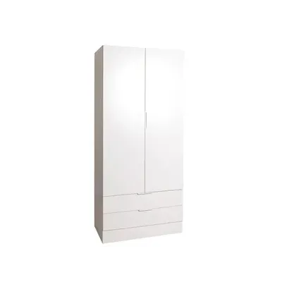 ARMADIO ESPRESSO 2A+2C 82X46XH184 CM BIANCO