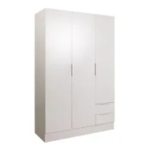 ARMADIO ESPRESSO 3A+2C  119X46XH184 CM BIANCO