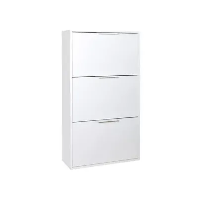 SCARPIERA 3A DOPPIA 119,4X24,8X65CM BIANCO