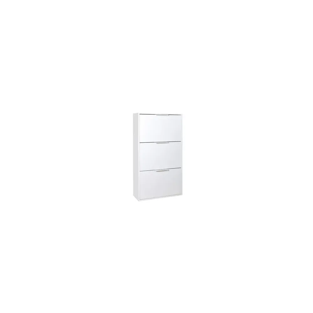 SCARPIERA 3A DOPPIA 119,4X24,8X65CM BIANCO