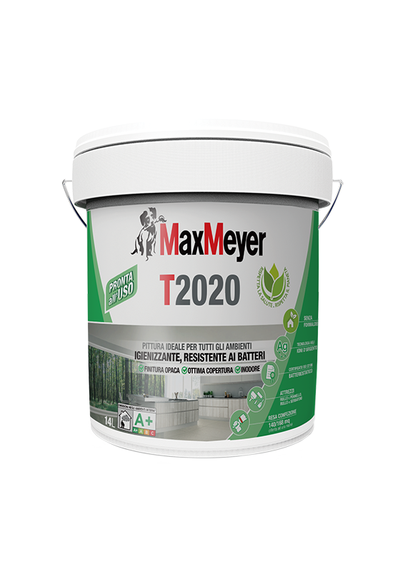Pittura MaxMeyer T2021 Igienizzante Bianco 4lt