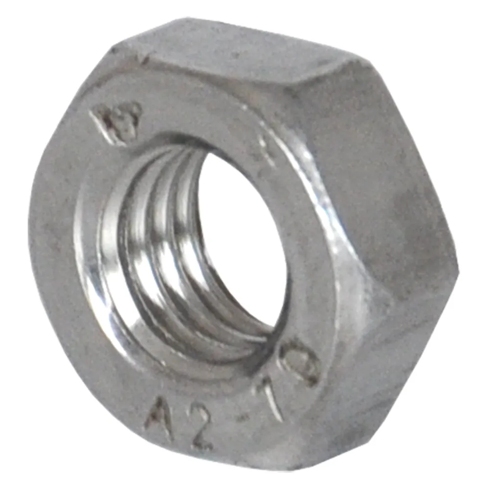 DADO ESAGONALE INOX A2 M 3 DADO ESAGONALE INOX A2 M 3