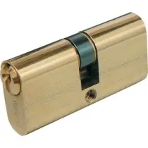 ISEO F5 8300 CILINDRO OVALE 33-33 OTTONATO C/3CH