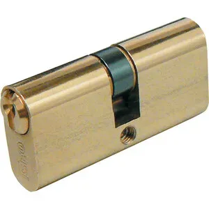 ISEO F5 8300 CILINDRO OVALE 33-33 OTTONATO C/3CH