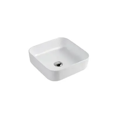 C LAVABO APPOG. CER. BIA. 39X39X14CM ON BOARD