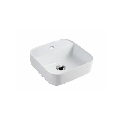 C LAVABO APPOG. CER. BIA. 39X39X14CM ON BOARD
