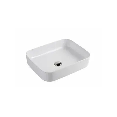 C LAVABO APPOG. CER. BIA. 50X40X14CM ON BOARD